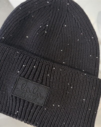 Lala Berlin - Beanie Sequins Hue - Black
